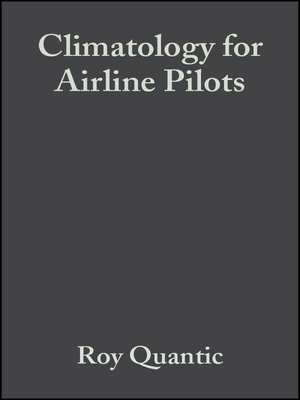 cover image of Climatology for Airline Pilots